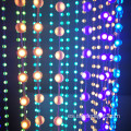Crystal LED Ball String Cambio de color Control DMX